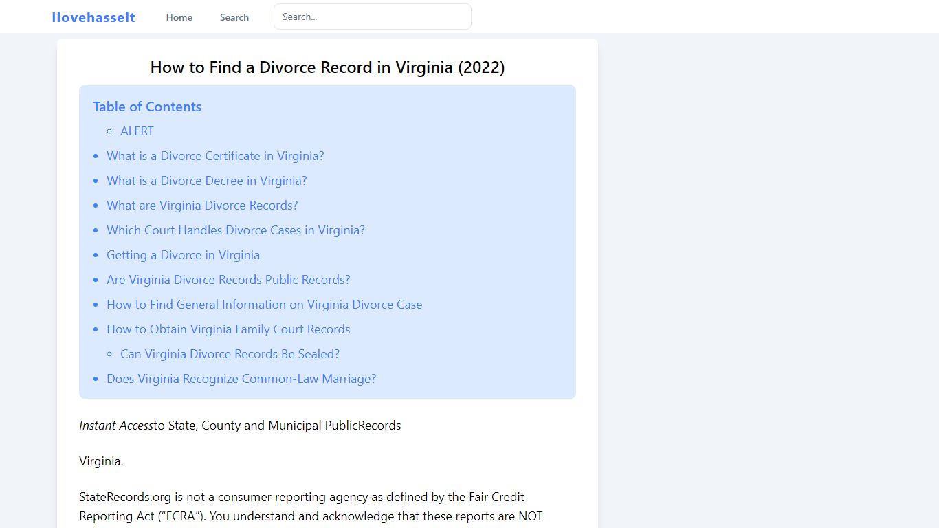 How to Find a Divorce Record in Virginia (2022)